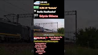 Przejazd X4E634 z ICEC Gedania z Berlina Haufbanhof do Gdyni Głównej przejeżdża przez LK202 [upl. by Halil967]