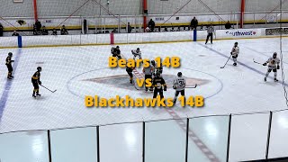 101924  Bears 14B vs Blackhawks 14B [upl. by Eniaj]