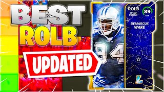 RANKING THE BEST ROLBS IN MADDEN 22 ULTIMATE TEAM BEST RIGHT OUTSIDE LINEBACKERS MADDEN 22 [upl. by Ylenats]