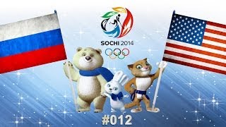 Olympia 2014 Sotchi 012  Russland  USA [upl. by Nastassia]