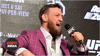 FULL Conor McGregor vs Khabib Nurmagomedov UFC 229 press conference  ESPN MMA [upl. by Calan]