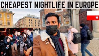 EXPLORING THE CHEAPEST PARTY CITY OF EUROPE KRAKOW POLAND 🇵🇱 [upl. by Nitram]