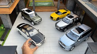 DIY Tiny Super Luxury Cars at Mansion with Garage 118 Scale Diorama  Most Expensive Diecast Cars [upl. by Dennard508]