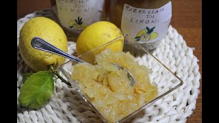 Marmellata di limoni  lemon jam  Sfizi amp Delizie [upl. by Anam]