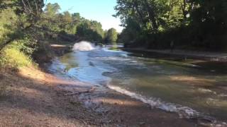 Running Shallow Alweld 150 Mercury outboard jet on the Gasconade River [upl. by Norred]