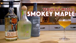 🔞 Smoky Maple Tequila amp Mezcal Cocktail [upl. by Nylekcaj998]