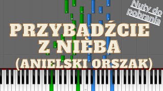 Jak zagrać quotPrzybądźcie z niebaquot Anielski orszak Darmowe nuty z opracowaniem na organy [upl. by Aerb]