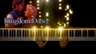 Kingdom Dance Tangled  piano cover [upl. by Elleinaj]