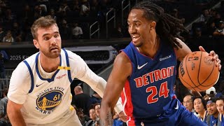 Detroit Pistons vs Golden State Warriors  Full Game Highlights  October 13 2024 NBA Preseason [upl. by Porush]