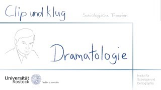 Soziologie studieren Erving Goffman  Wir alle spielen Theater [upl. by Kern]