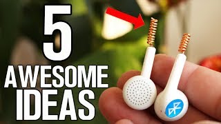 5 Awesome Ideas  Homemade inventions [upl. by Carola]