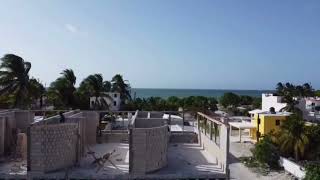 Construction Progress at Zyan Villas del Mar  Chelem Yucatán [upl. by Nnylecoj]