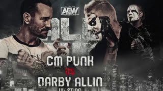 Darby Allin vrs CM Punk full match highlights [upl. by Monte969]