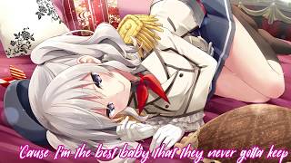 Nightcore  Exs amp Ohs  Lyrics [upl. by Atelokin]