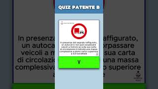 Quiz ufficiale per la patente B perte patente [upl. by Okuy292]