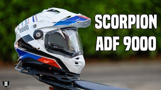 Scorpion ADF 9000 Helmet Review  An overlooked Adventure Helmet [upl. by Monda139]