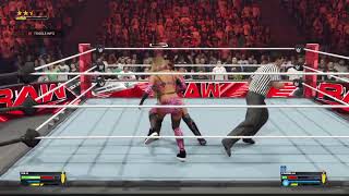 WWE 2K Tonight Monday Night Raw Xia Li Vs Carmella May82024 [upl. by Ruon]