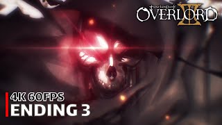 Overlord  Ending 3 【Silent Solitude】 4K 60FPS Creditless  CC [upl. by Beeck]