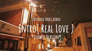 Brandz amp Zion  Intro  Real Love  EXTENDED LYRICS VIDEO  SLOWED VERSION [upl. by Nnaeed]