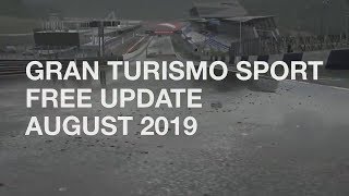 Gran Turismo Sport  Patch 143 August Free Update Trailer [upl. by Lunseth]