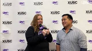 XUSC Megan A Dutta and Korbyts Kaleo Lee Chat About Meaningful Digital Signage Data [upl. by Haet]