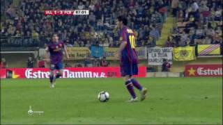 Leo Messi vs Villarreal A HD 0910 by SC [upl. by Masao]