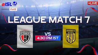 LIVE eISL  Match 7  NEUFC vs HFC [upl. by Ttik]