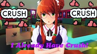 Monikas Secret Crush  quotMonika After Storyquot DDLC Mod ddlc monikaafterstory monika ddlcmods [upl. by Ahsurej]