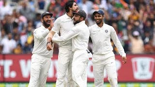 The moment India secured Test win [upl. by Nnasor682]