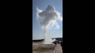 WATCH Biscuit Basin closed in Yellowstone National Park after massive explosion [upl. by Kenta]