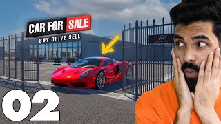 BUYING My FIRST Super Expensive Car 🚗  Car for Sales Simulator 2023 S2E2 [upl. by Tiram]