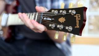 Gibsons MinETune self tuning system first look demo [upl. by Pelson936]