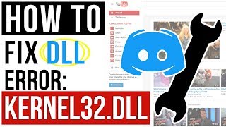 How to Fix Kernel32dll missing errorDISCORD  KERNEL32dll Entry Point Error FIX Windows 7 2020 [upl. by Ruhtra420]