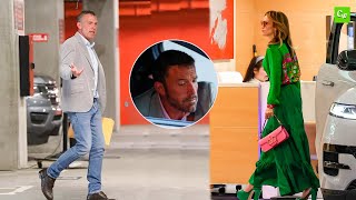 Jennifer Lopez and Ben Afflecks tense reunion when Singer arrived at their LA office [upl. by Halsey]