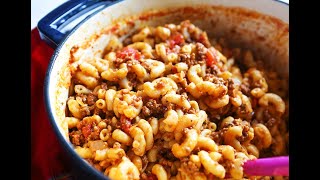 The BEST American Goulash Recipe  Pip and Ebby [upl. by Yarak]