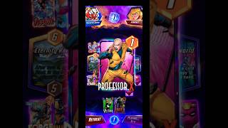 PROF X FAILED IN FRONT OF DESTROY CARDS 🔥🔥 viral marvel marvelsnap gameplay gaming [upl. by Atekin]