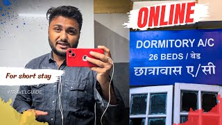 How to book dormitory in railway station online  Retiring room booking in indian railways [upl. by Okir]