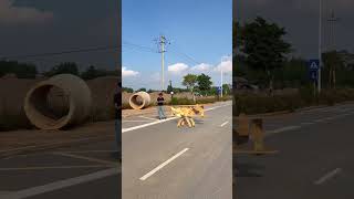 The wooden plane that the rural guy built for more than half a year finally flew today [upl. by Annayi]