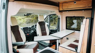 Come Take a look at our latest Citreon Relay Campervan conversion off grid ready for Van life [upl. by Elison271]