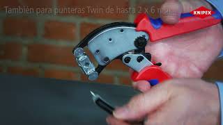 97 53 18 Crimpadora automática de acceso frontal y lateral Twistor16 KNIPEX [upl. by Chapnick410]