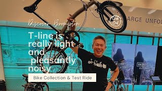 Brompton Tline collection and test ride [upl. by Golightly]