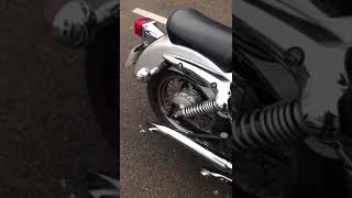 Suzuki Intruder 125 Custom Exhaust [upl. by Fesuoy]