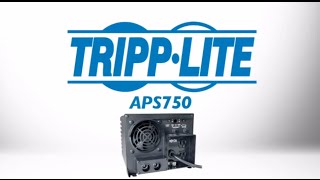 Tripp Lite APS750 InverterCharger [upl. by Nosemyaj313]