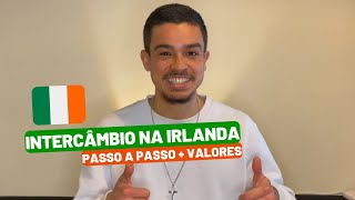 QUANTO CUSTA FAZER UM INTERCÂMBIO NA IRLANDA  Estudo  Trabalho [upl. by Moreta]