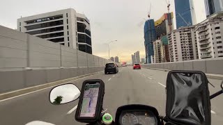 KLCC to Sungai Way via Setiawangsa Pantai Expressway Wide Angle Lens 14 Sep 2024 [upl. by Raouf]