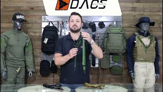 BANDOLEIRA TATICA DE 3 PONTAS  TACTICAL DACS [upl. by Annia820]