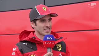 Winning at Le Mans 2023 for Ferrari  Antonio Giovinazzi PreQualifying Talk  Canadian GP F1 2023 [upl. by Conny]