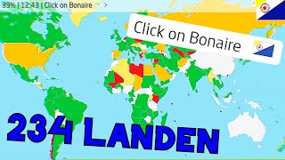 Ken ik alle 234 Landen van de Wereld [upl. by Trebmer]