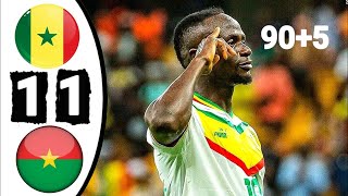 🔴 Sénégal vs Burkina Faso  Éliminatoires de la Coupe dAfrique des Nations 2025  Match [upl. by Laise]