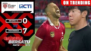 INDONESIA FULL SENYUM  Brunei Darussalam 0 vs 7 Indonesia  AFF Mitsubishi Electric Cup 2022 [upl. by Oric]